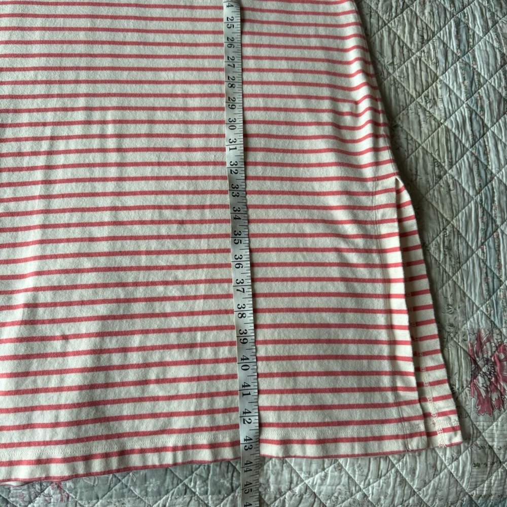 RAILS Taylin Ivory Peony Stripe Dress Size M Cotton Tank Midi - Picture 12 of 13